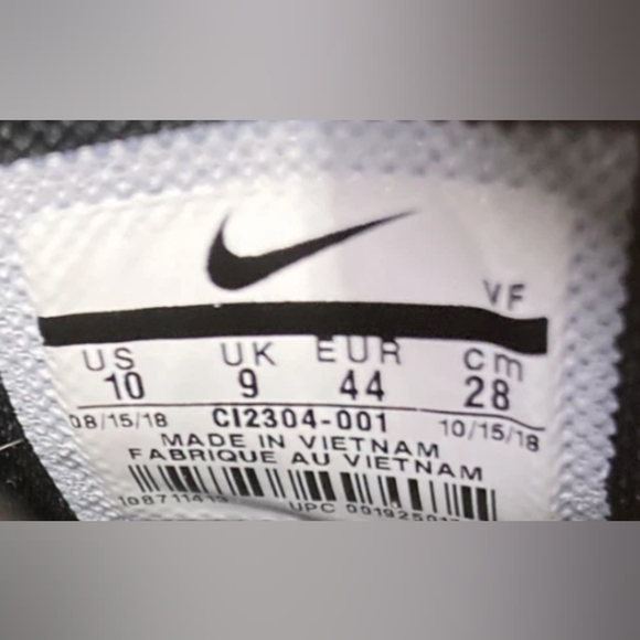 Nike Air Force 1 High ‘07 Black Floral (CI2304-001) Men's Size 10 MSRP $252 - Picture 9 of 9